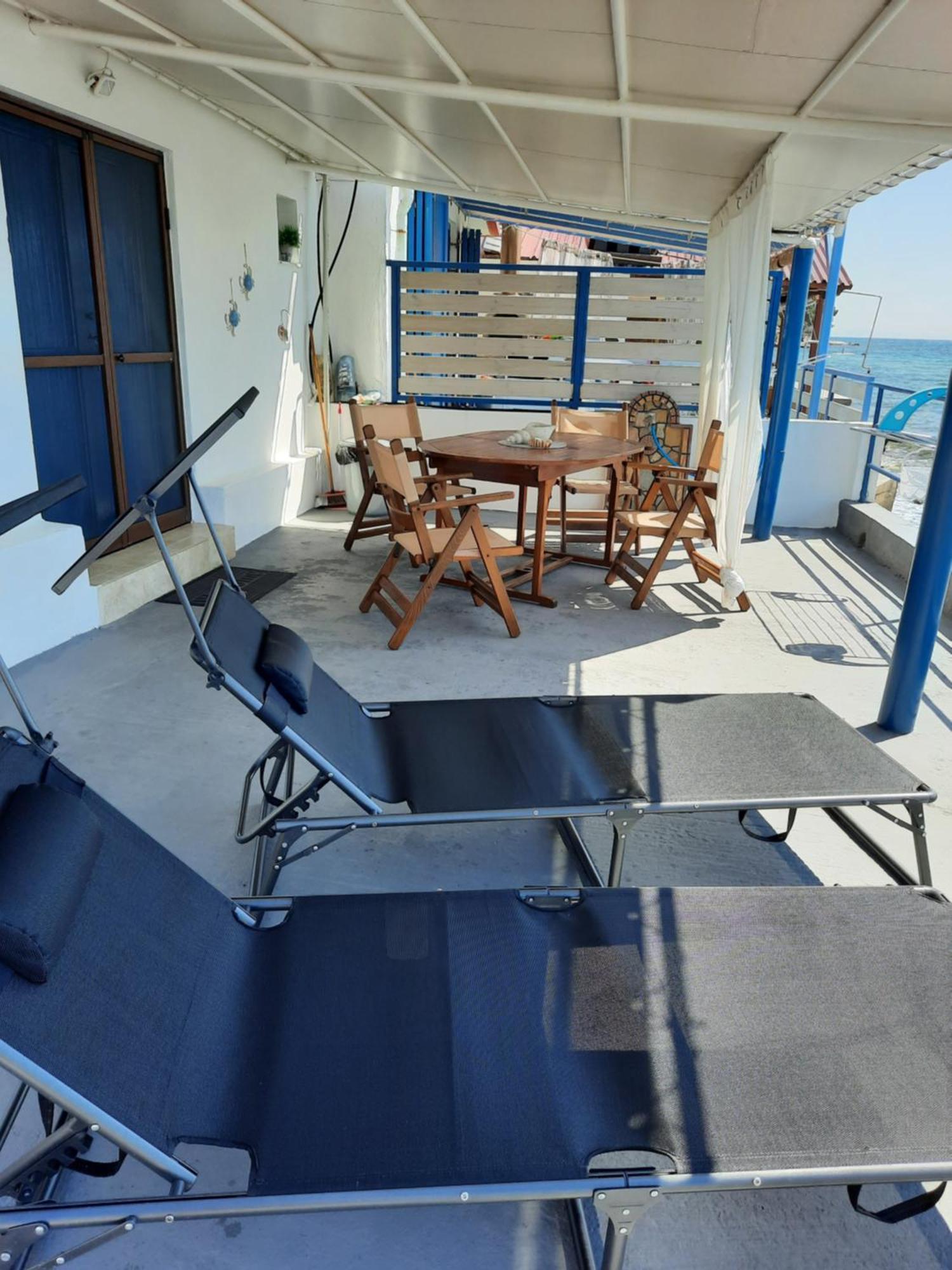 Avgoustos Beach House สกาลา กัลลีราคิส ภายนอก รูปภาพ